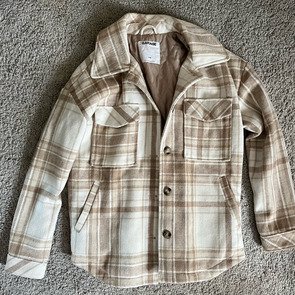 Garage plaid jacket